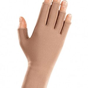 Компрессионная перчатка плоской вязки для профилактики и лечения лимфатических отеков
