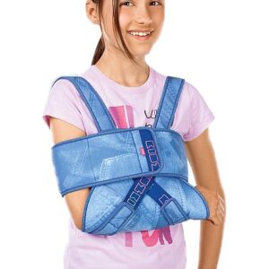 Детский плечевой бандаж medi Shoulder sling для иммобилизации верхней конечности.